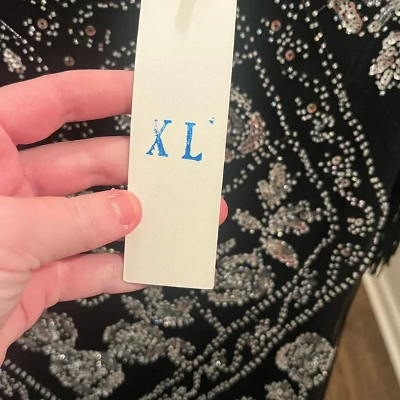 Babeyond- Flowery Multi-Layer Maxi Mermaid Plus Size Dress - Picture 10 of 17